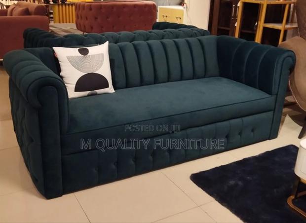Dark Green Cozy Indoor Sofas - main view