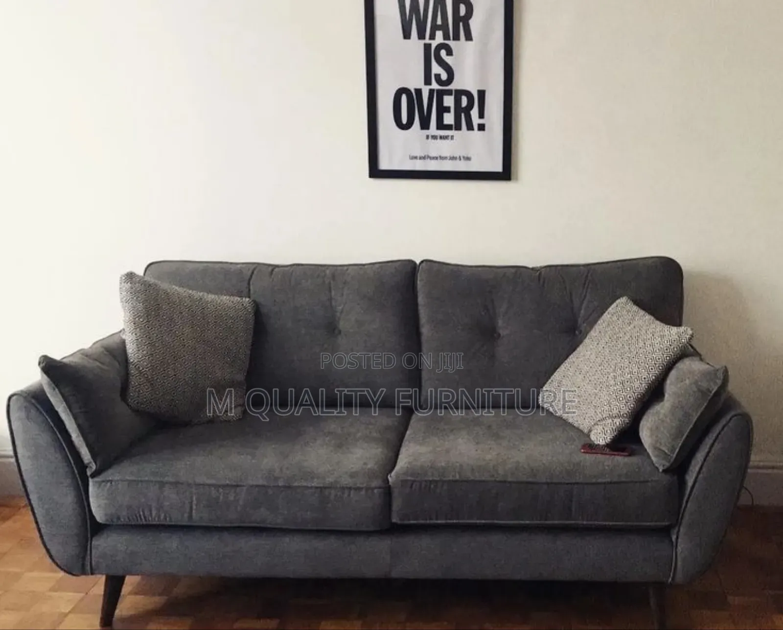 2 Seater Sofas With Great Fabric Used