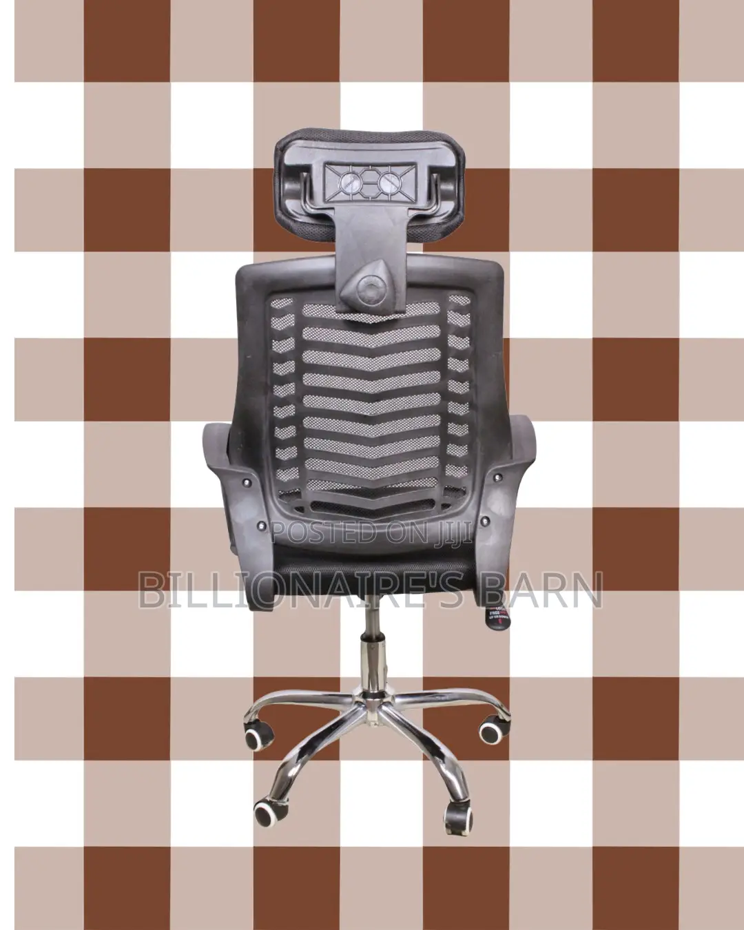 Ergonomic Secretarial Mesh Chair — All-Day Comfort