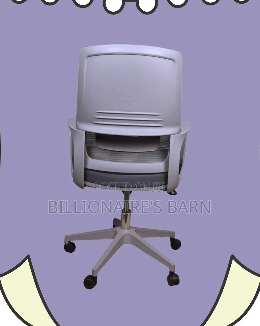 Grey Ergonomic Mesh Office Chair (Executive) — Hot Deal