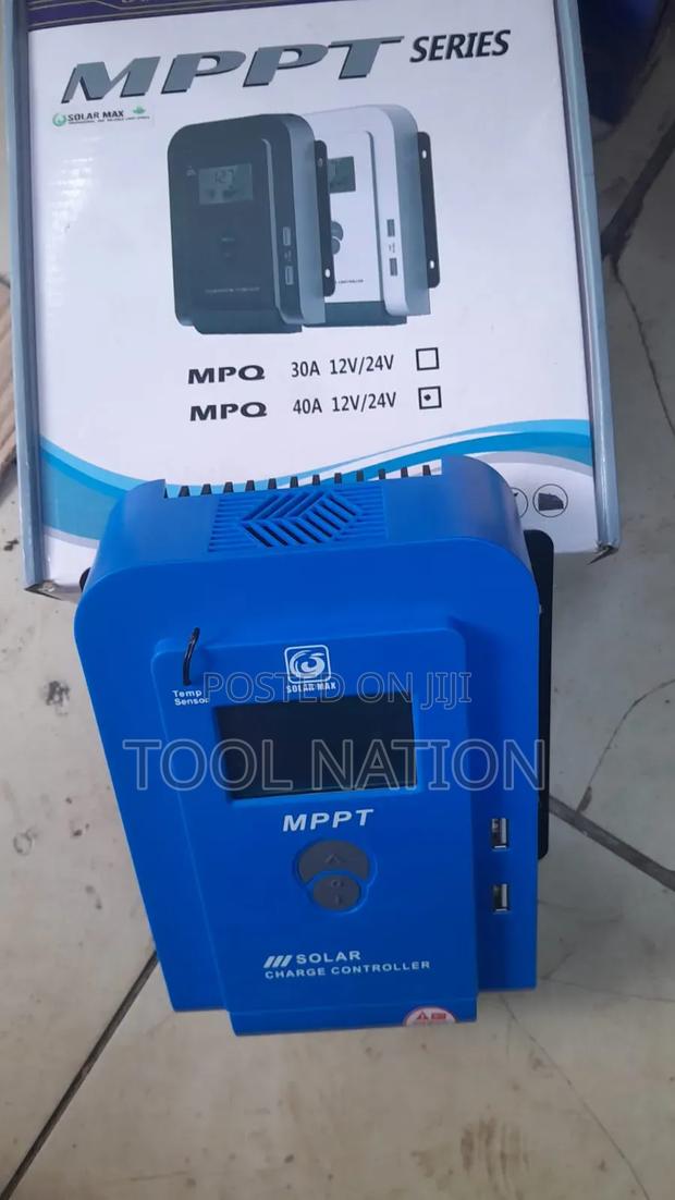 40ah MPPT Solar Controller - main view