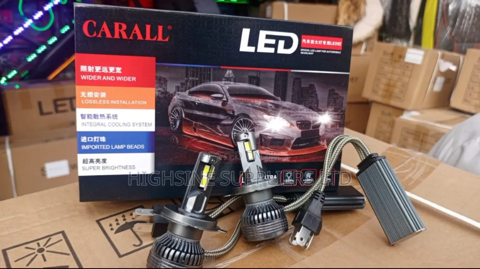 Headlight Bulb With Led