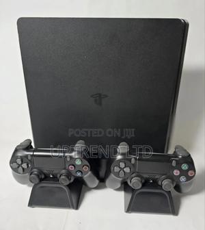 Two Controllers Playstation 4 Slim 500gb Clean Unit - thumbnail 2