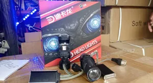 Headlight Bulb With Led Lense