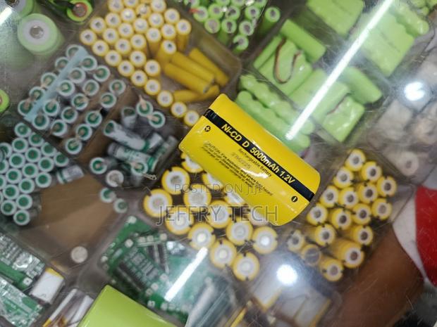 D Size Flashlight Battery Ni Cd 5000mah 1.2v Rechargeable Battery Cell - thumbnail 2