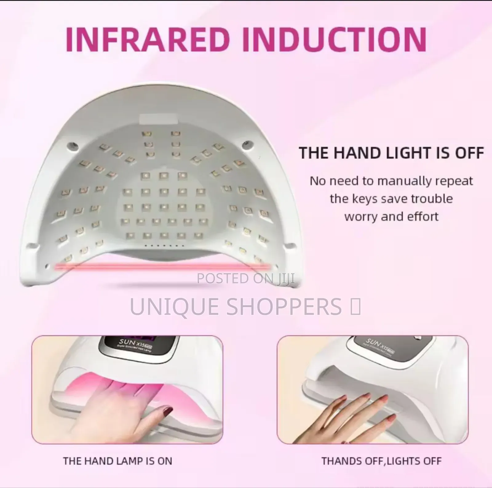 *66 Leds Uv Nail Lamp Machine