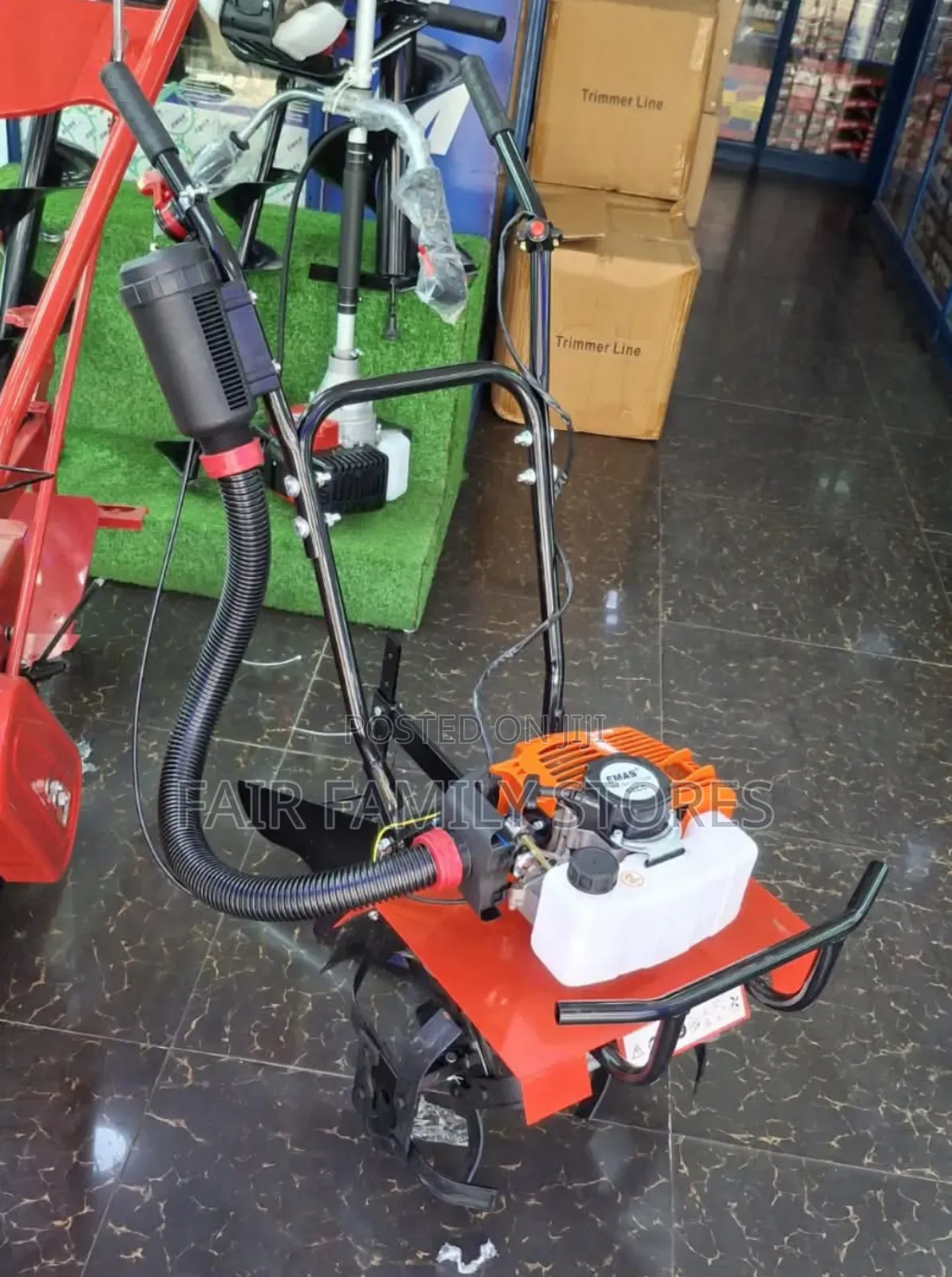 Emas Tiller Walking Tractor Machine