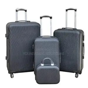 Hardshell Fibre Suitcase 4 in 1