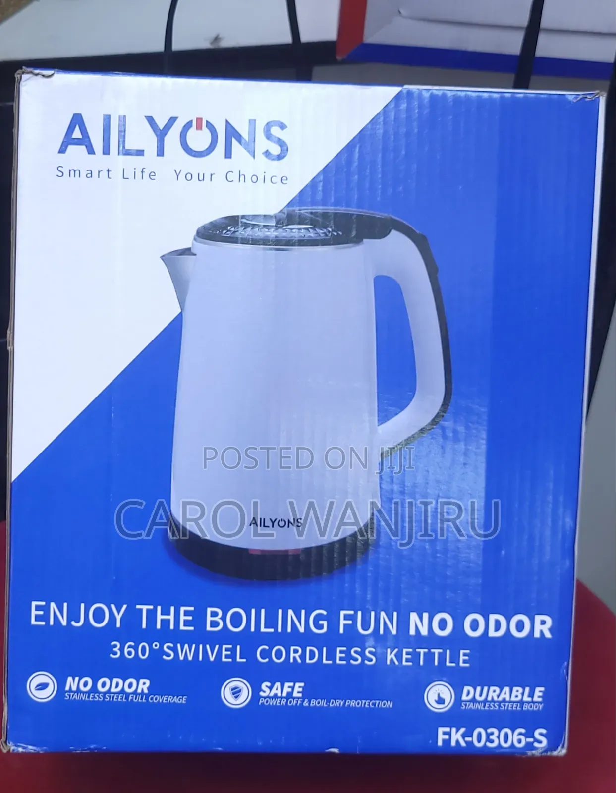1.8litres Ailyons Water Kettle