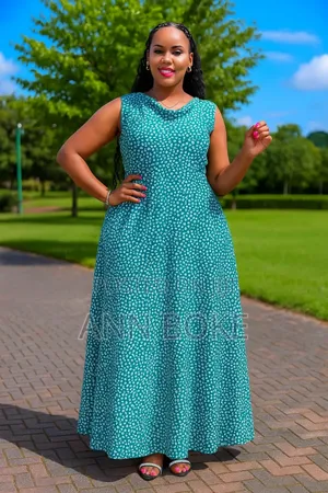 Flowers Long Dress Available