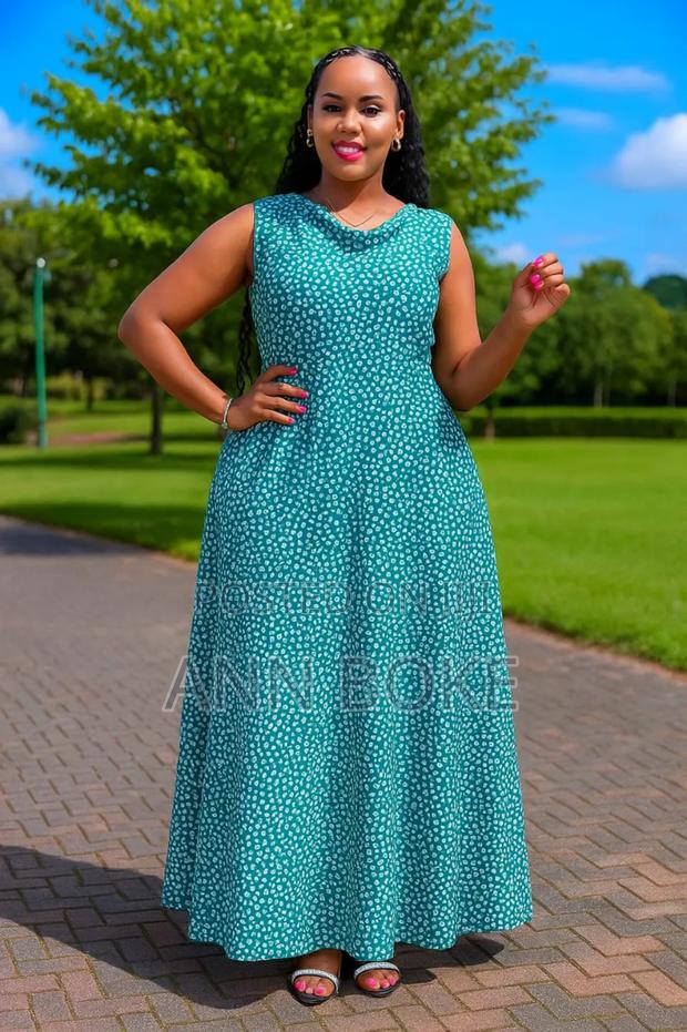 Flowers Long Dress Available