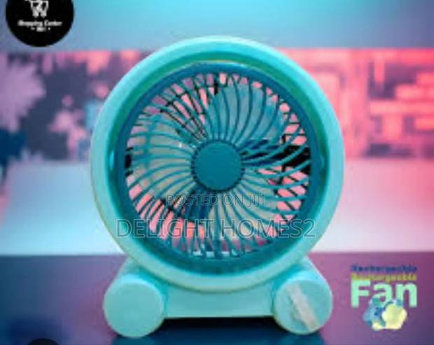 Portable Rechargeable Table Fan_dav - thumbnail 3