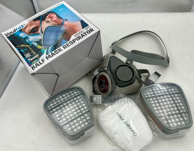 Half Face Mask Respirator Vt-6200 - Vaultex