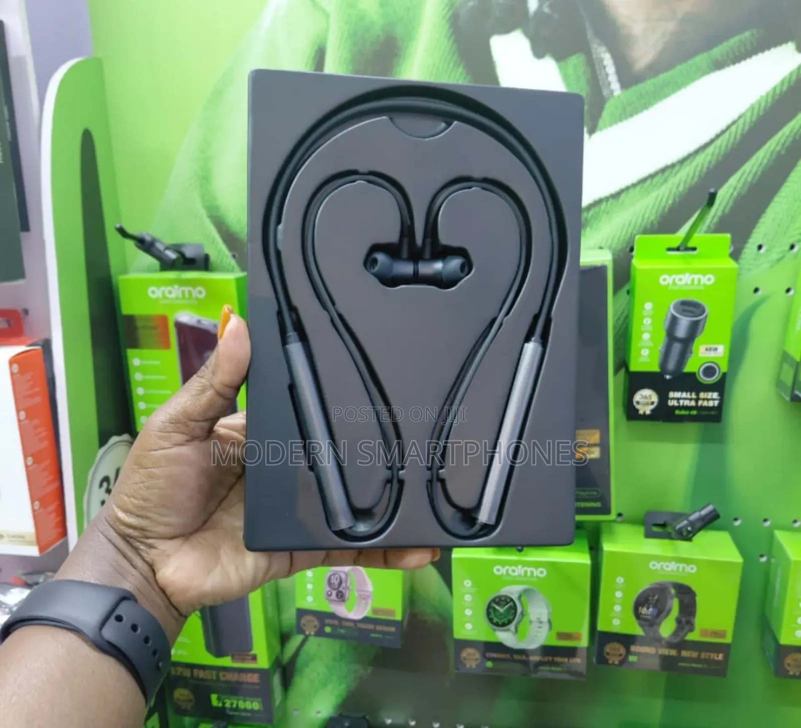 Oraimo Necklace 5 Tahsan Tuned Noise Cancellation Wireless Headphone