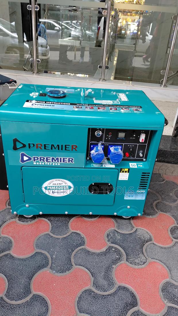 Premier 6.6kva Silent Diesel Generator Single Phase - thumbnail 2
