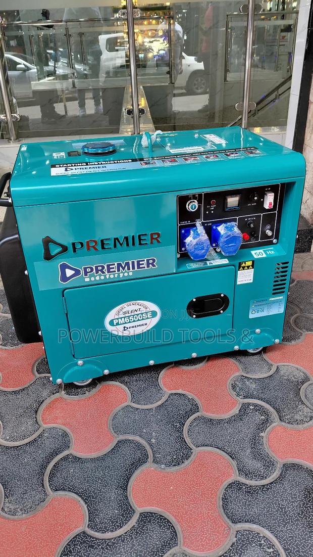 Premier 6.6kva Silent Diesel Generator Single Phase - thumbnail 3