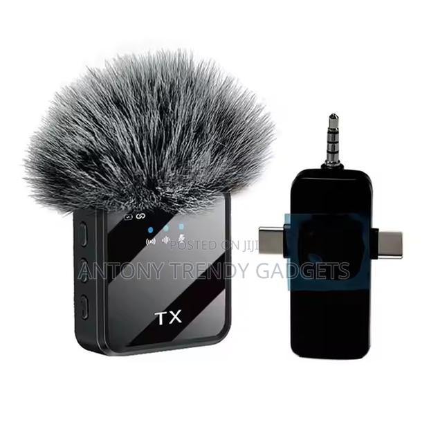 Portable F11-2 Mini Wireless Microphone 3-in-1 For Mobile Phone