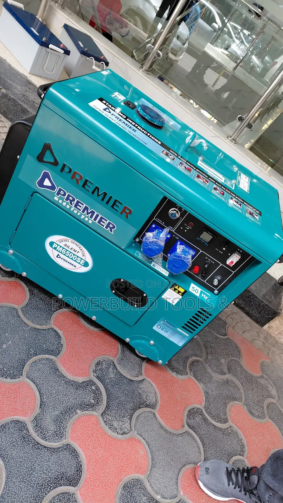 Premier 9.5kva Super Silent Diesel Generator Portable