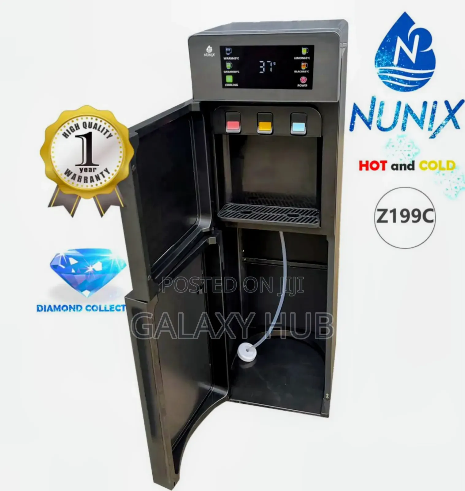 Nunix Z199c Bottom Load Water Disperser With Touch Screen