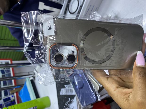 Misea Magnetic for iPhone 16 Case With Lense Protector and Stand - main view