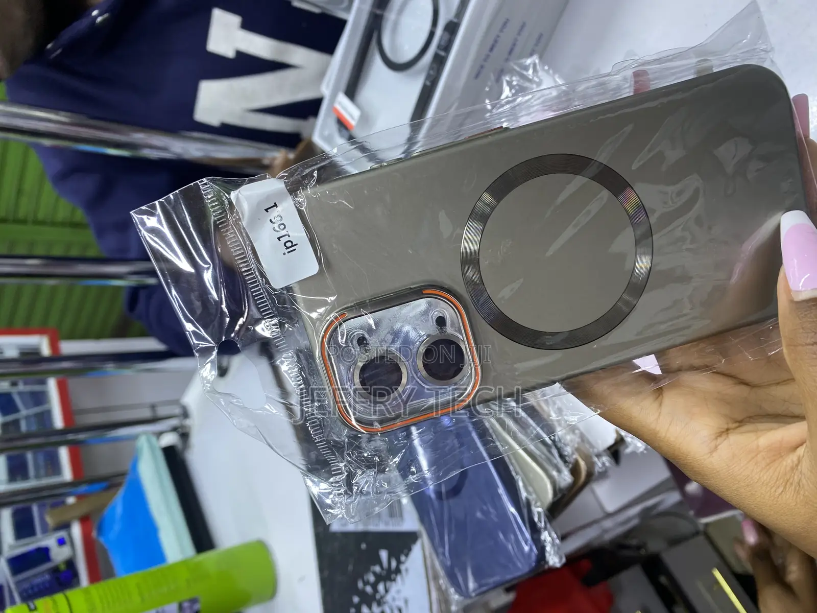 Misea Magnetic for iPhone 16 Case With Lense Protector and Stand