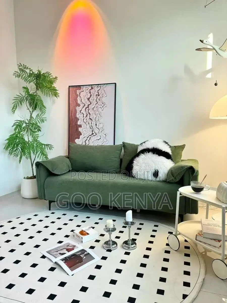Home Sofa; Compact Fabric Home Sofa – 2 Seats