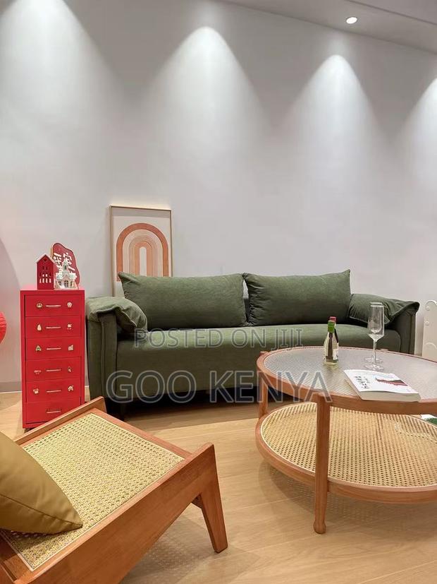 Home Sofa; Compact Fabric Home Sofa – 2 Seats - thumbnail 2