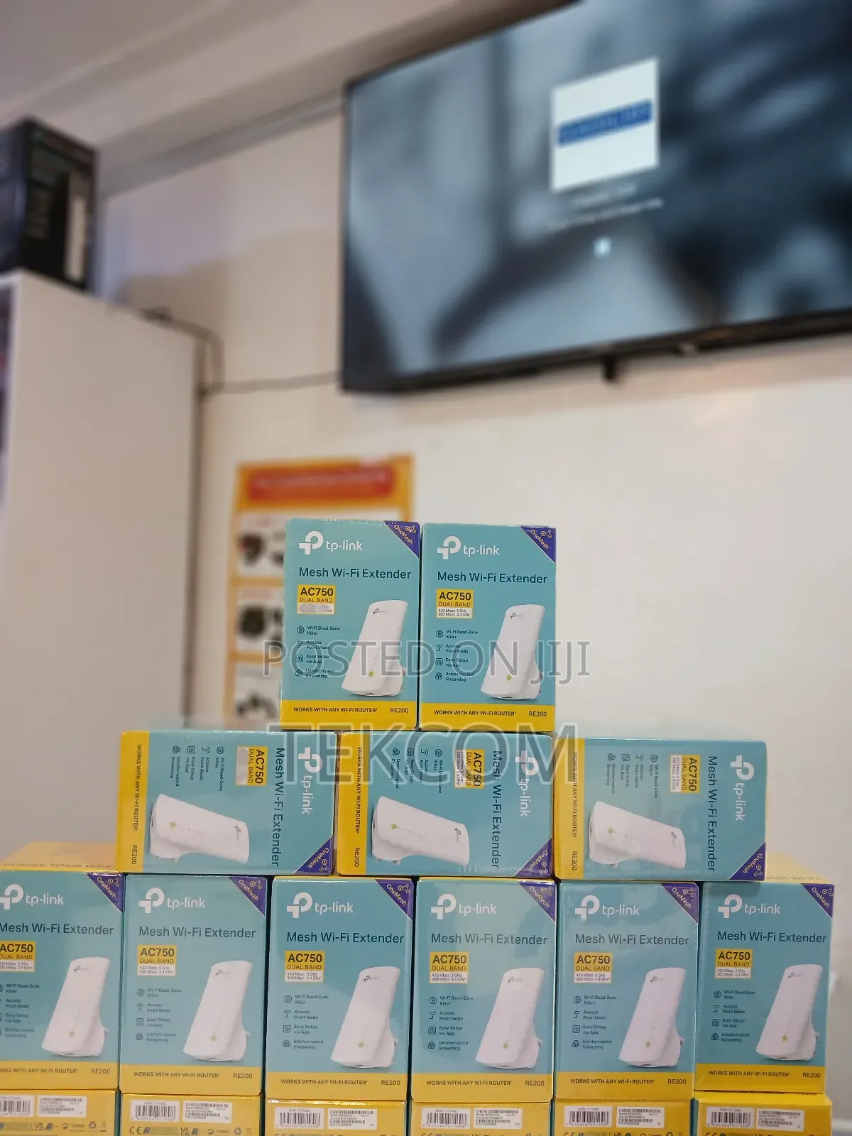 Tp-link Tl-re200 Ac750 Mesh Wi-fi Range Extender