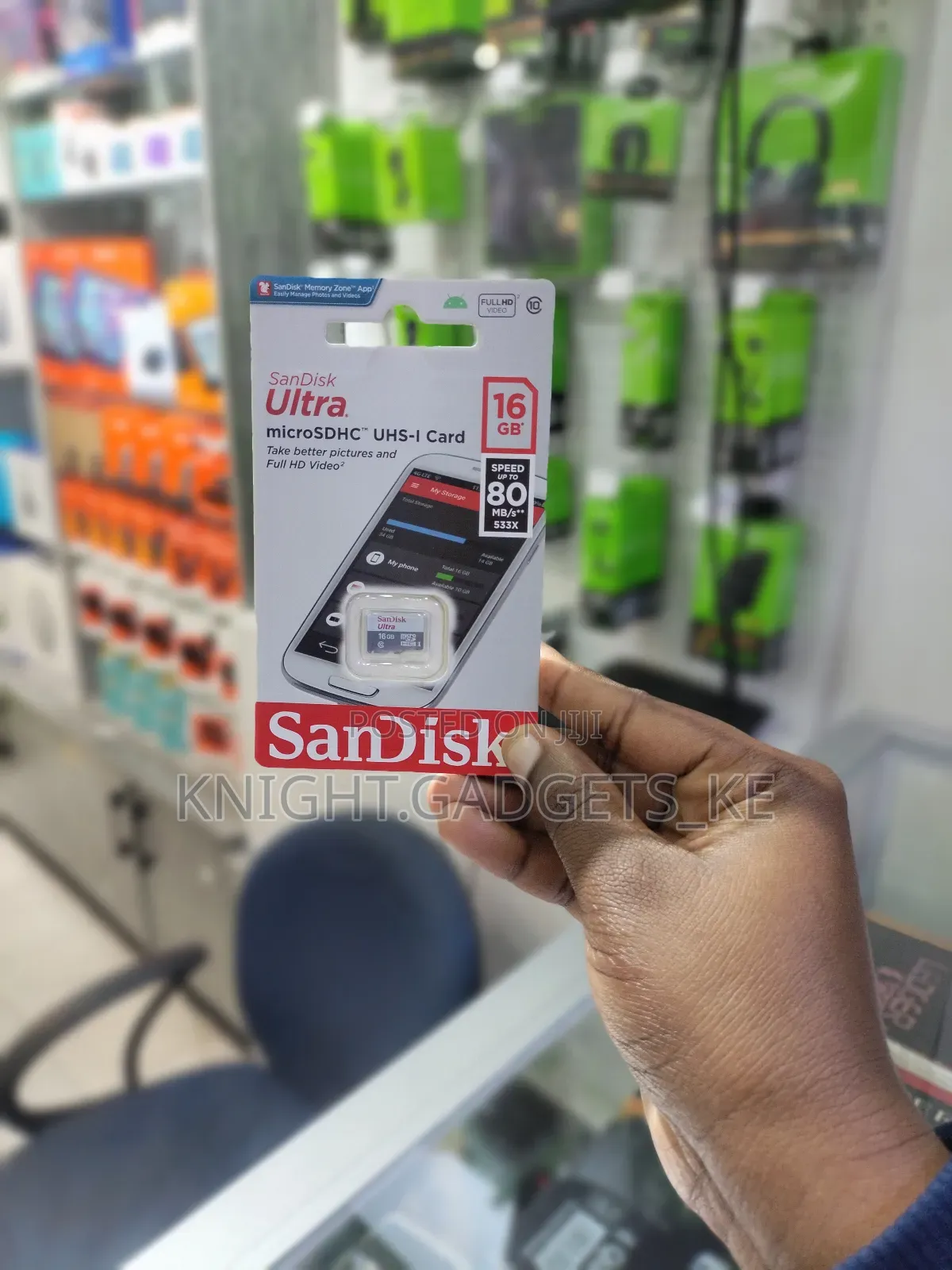 Sandisk Ultra Micro Sd -16gb ! 