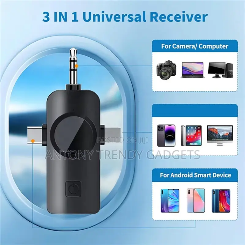 F11-2 Clip-on Wireless Microphone For Interviews & Vlogging