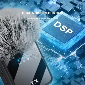 F11-2 Wireless Lavalier Mic 3-in-1 Clip-on With Noise Cancel