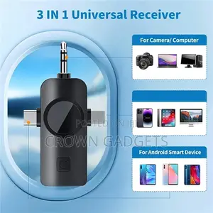 Noise Reduction F11-2 Wireless Clip-on Mic for Smartphones