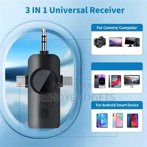 Noise Reduction F11-2 Wireless Clip-on Mic for Smartphones