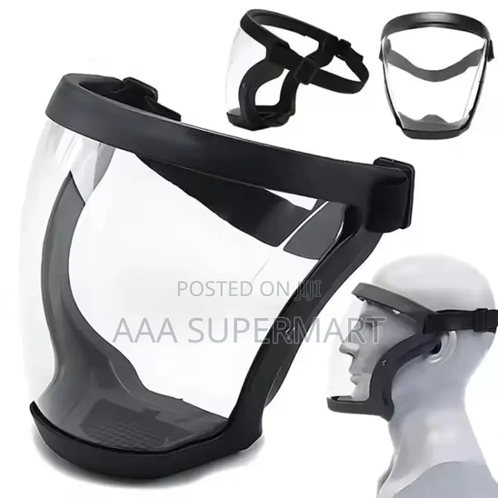 Pc Anti-fog Full Face Shield Clear