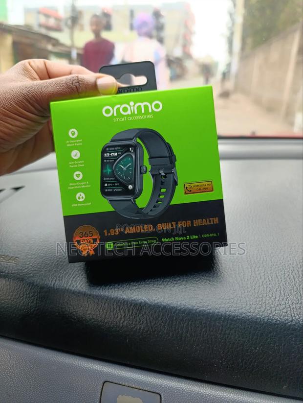 Oraimo Watch Nova 2 Lite Osw-814l Smartwatch With 1.93" Amoled Screen - main view