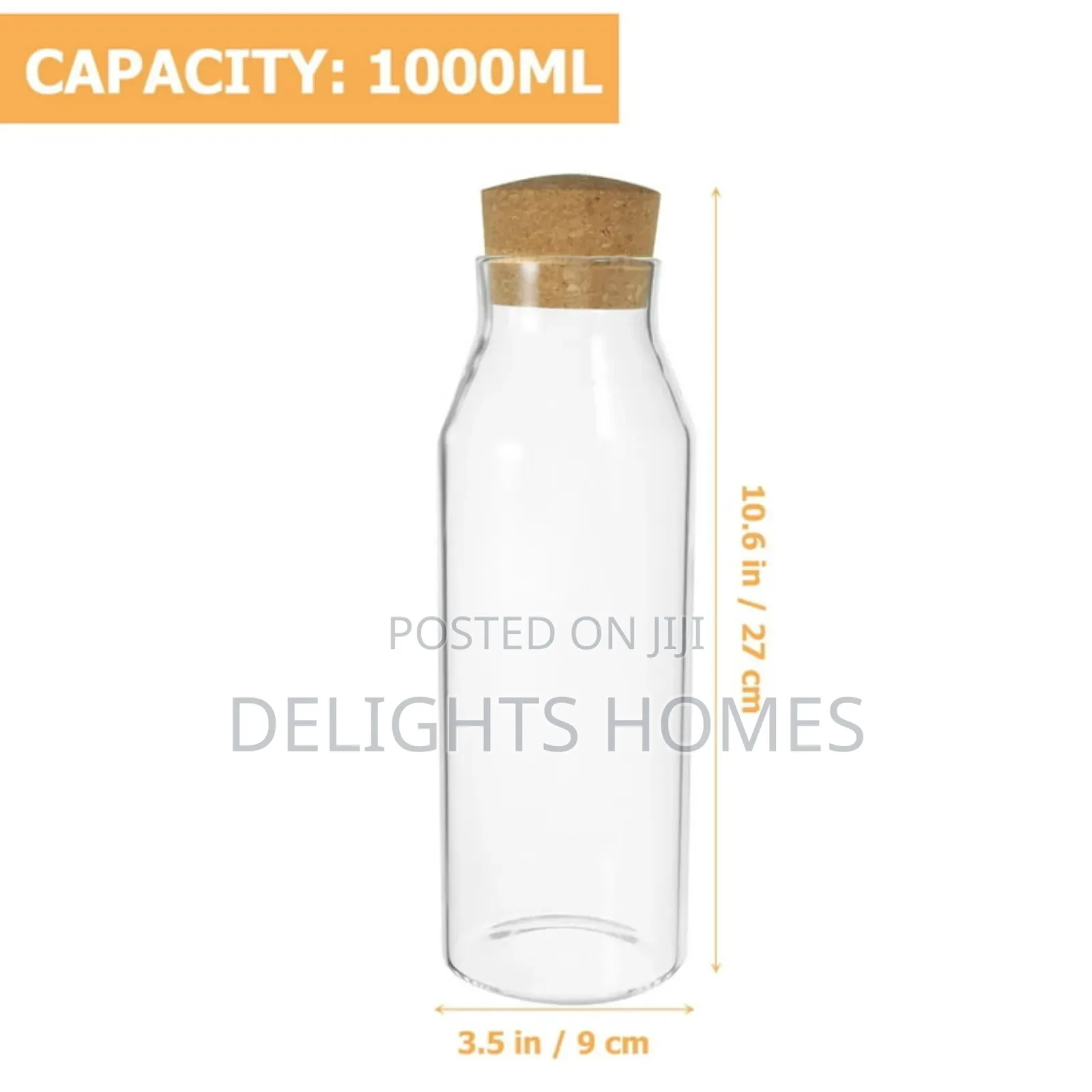 Airtight Glass Bottle
