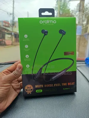 Oraimo Necklace 5 30db Noise Cancellation Call Vibration Earphones