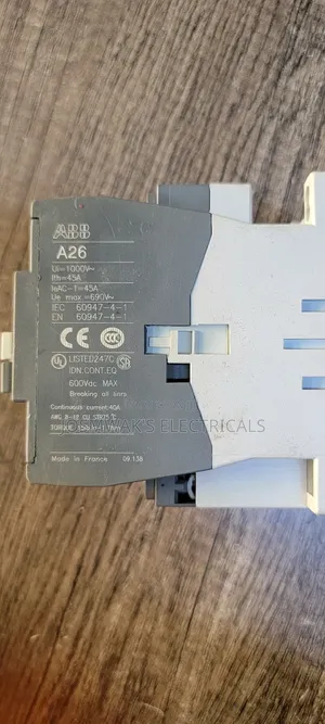 2nc 2no Abb Contactor