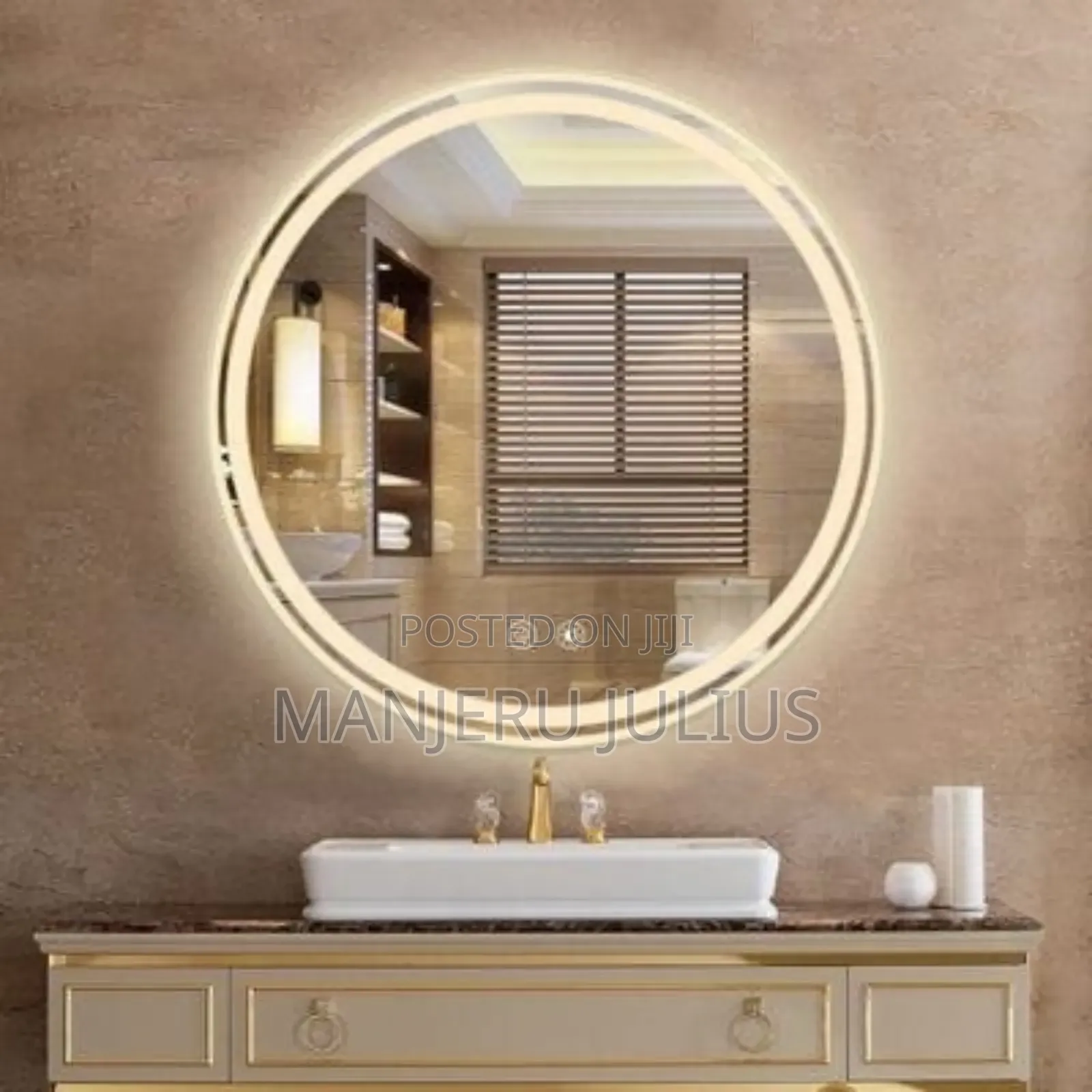 Round Led Mirror Light