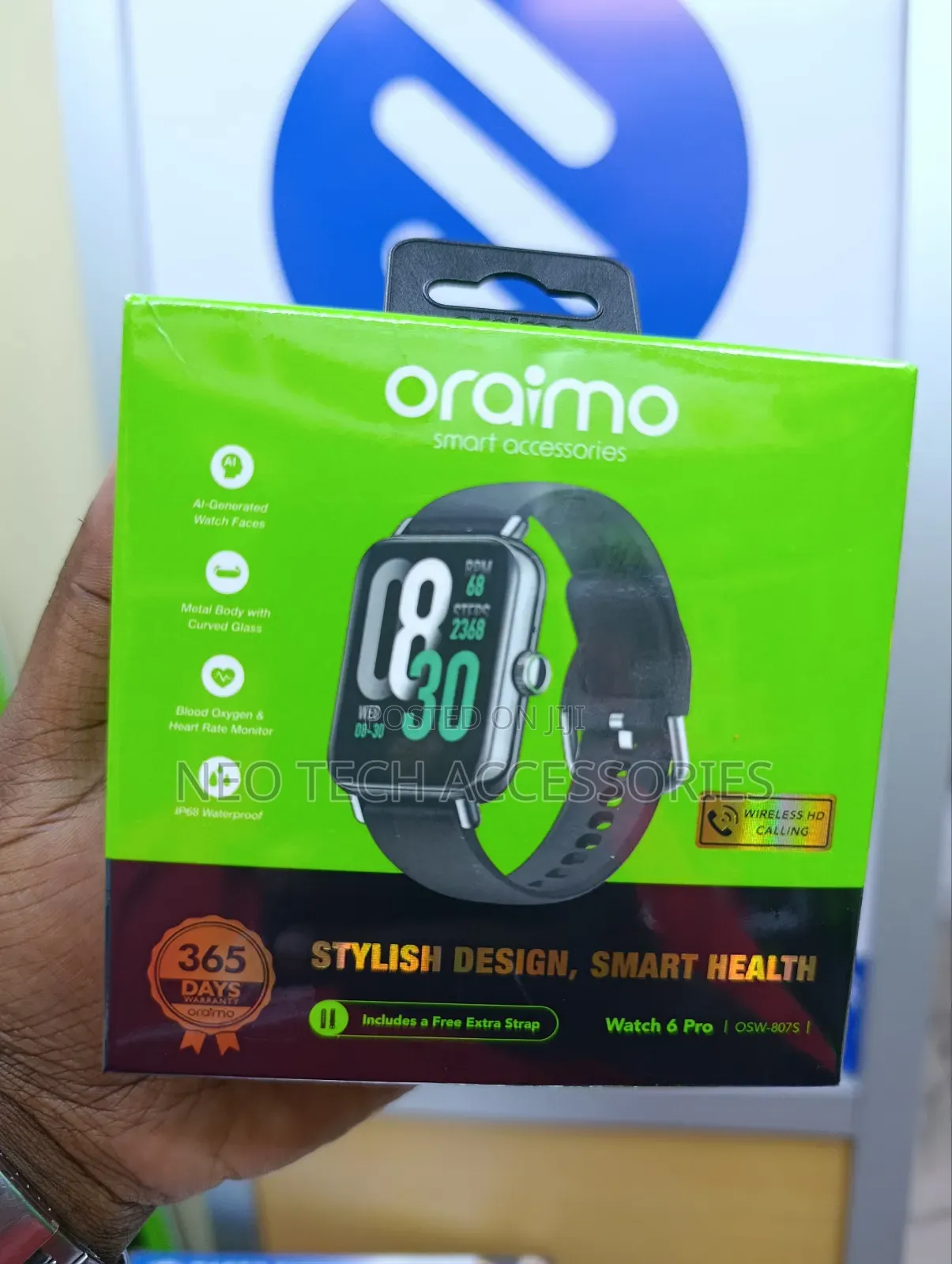 Oraimo Watch 6 Pro Newest Oraimo Smart Watch