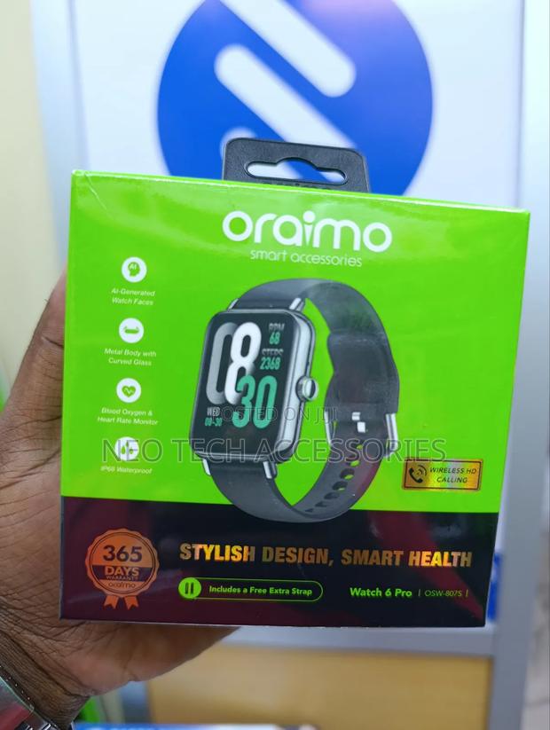 Oraimo Watch 6 Pro Newest Oraimo Smart Watch