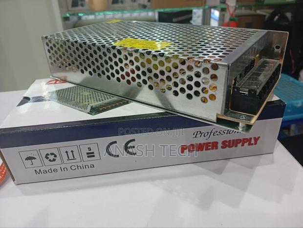 Premier Quality 10 Amps Amperes ,12v Open CCTV Cameras Power Supply - main view