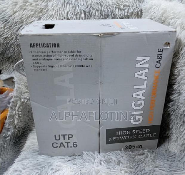 Lan Cable.Utp (Unshielded Twisted Pair) Cat.6 305 Meter
