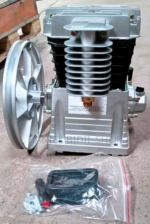 Aluminum Compressor Head Pump 2piston 90mm - thumbnail 3
