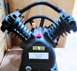 Cast Iron Compressor Head Pump 2piston 65mm - thumbnail 2