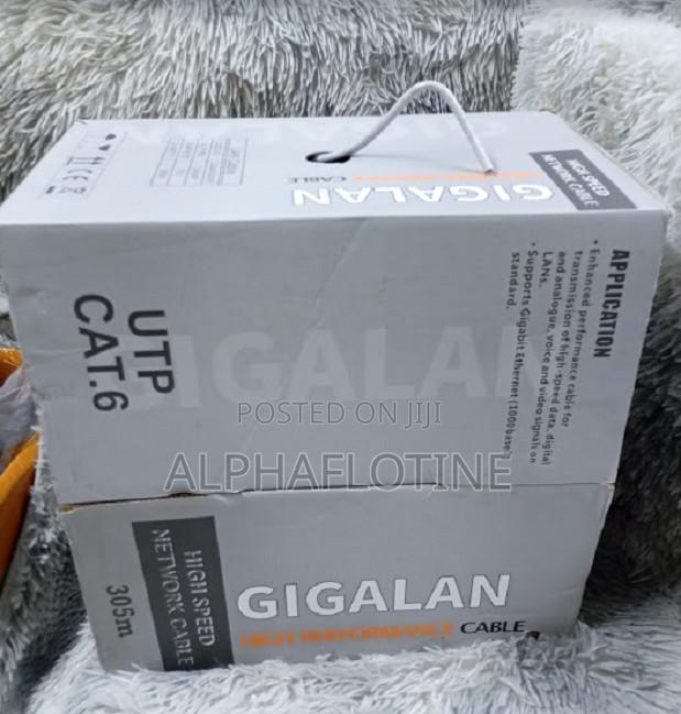Reliable Networking Gigalan Cat 6 305m Cable Home Office Networks