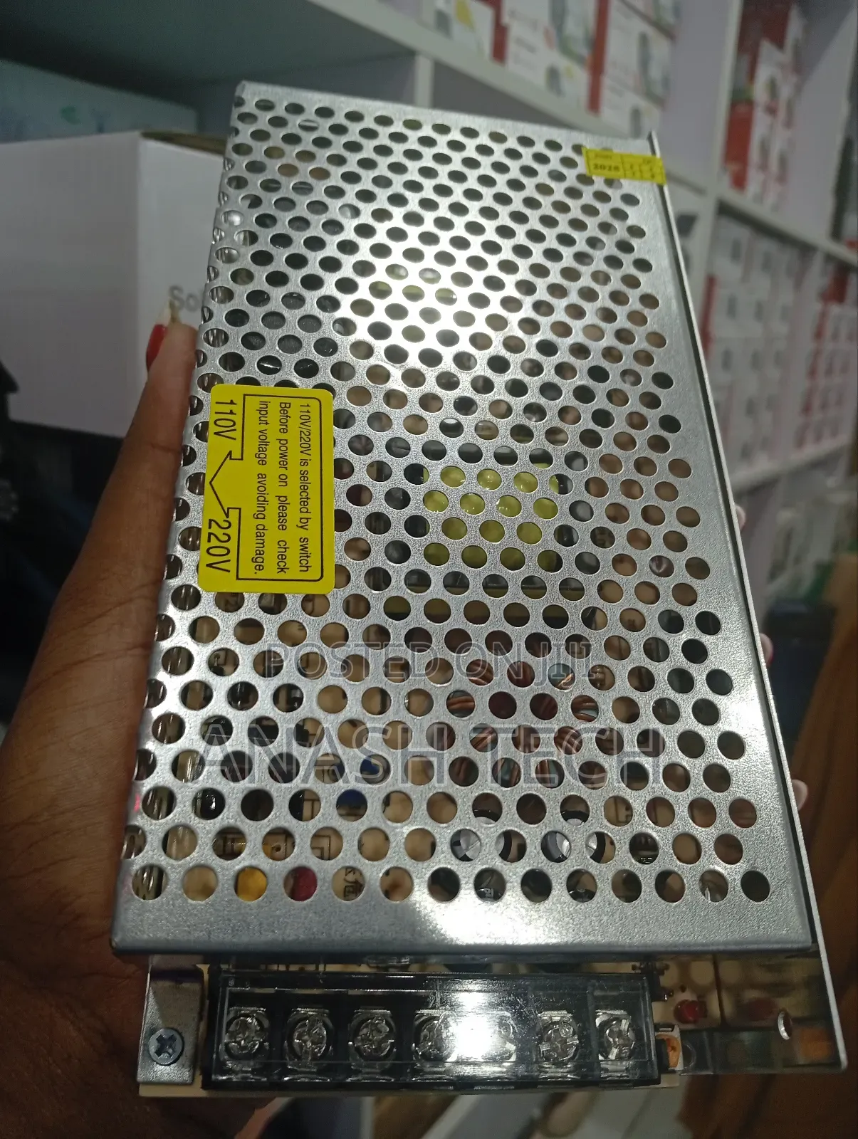 Built-in Short Circuit Protection 12v 10a Power Supply Open