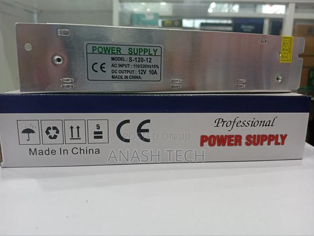 12v 10a 60w Switch Mode Dc Power Supply Open - Small Flame - main view