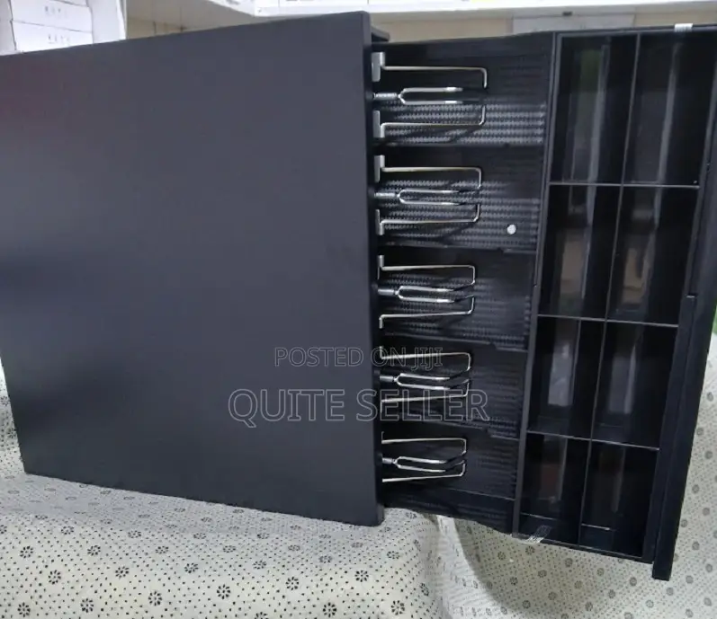 Reliable Cash Drawer With Removable Cash Drawer Box, 5 Bill/5 Coin