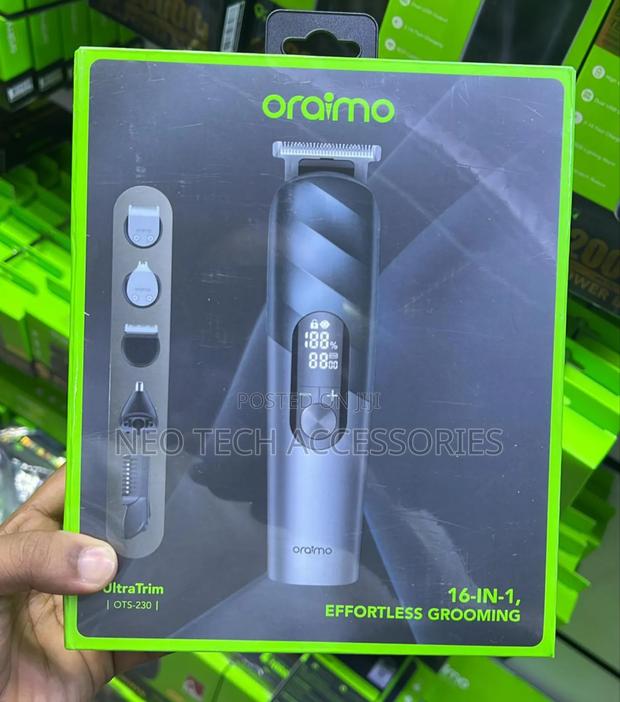 Oraimo 16-in-1 Grooming Kit(Nose,Beard, Body Design Trimmer) - main view